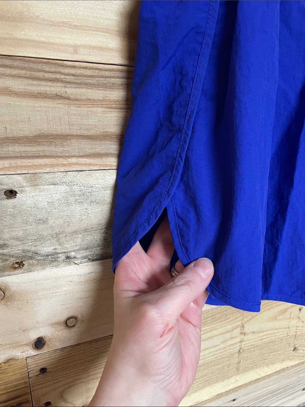 Zenana size XL Royal Blue Color Athletic Shorts Relaxed Fit with Built-in Panty - Picture 4 of 7